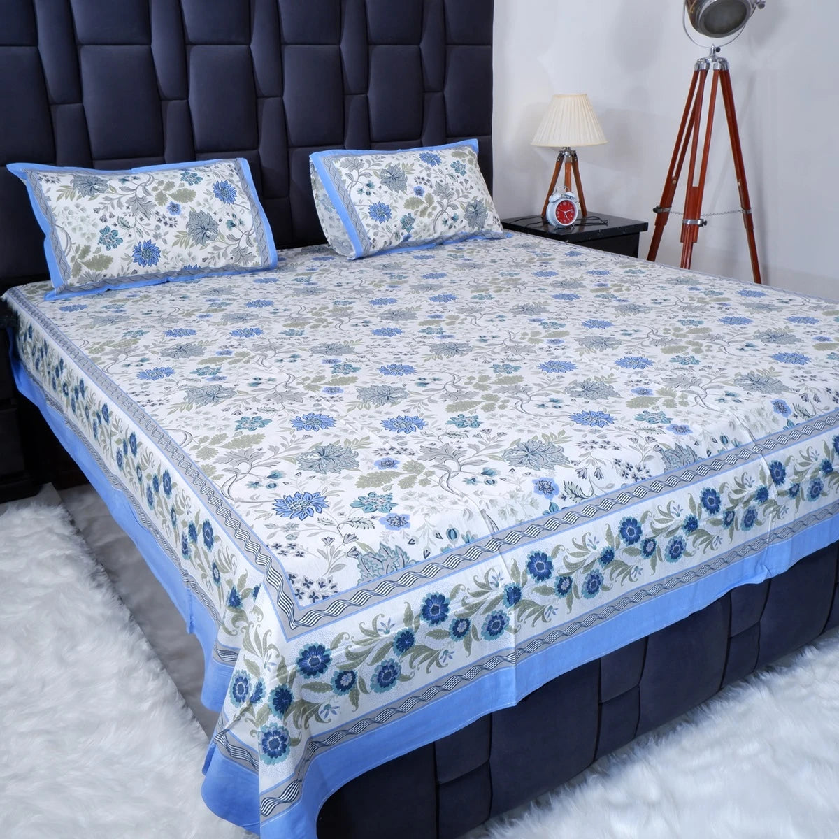 100% Pure Cotton Bed Sheet | Nushrratt